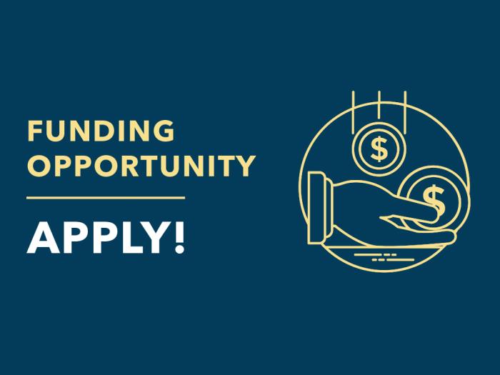 Funding Opportunity - Apply Graphic